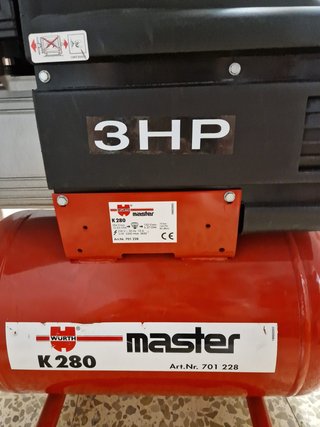 Compresor Aire WÜRTH K280 3HP