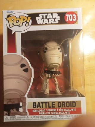 Funko Pop! Star Wars Battle Droid 703
