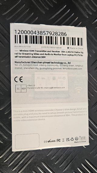 Transmisor y Receptor HDMI Inalámbrico NUEVO!!