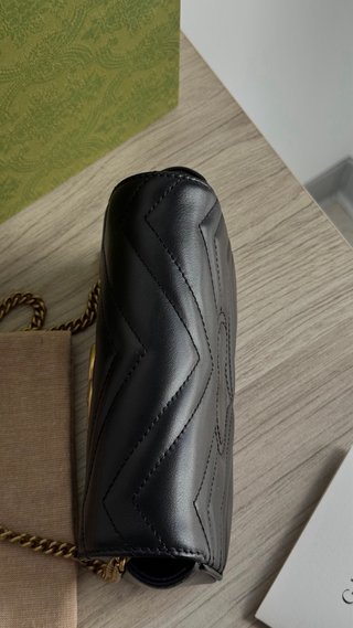Borsa Gucci Marmont Super Mini Nero originale
