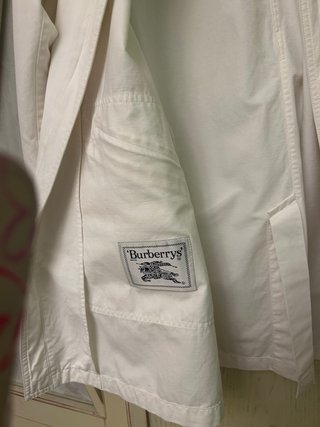 Gabardina parca Woodberry blanca