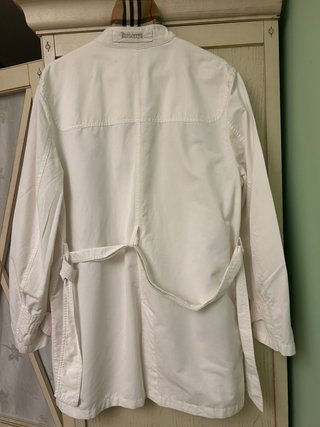 Gabardina parca Woodberry blanca