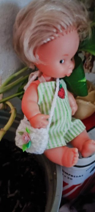 Minibolso para Blythe, Barbie, Barriguitas