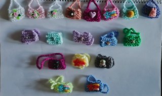 Minibolso para Blythe, Barbie, Barriguitas