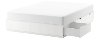 Modelo Nordli. Cama 160x200 con almacenaje Ikea.