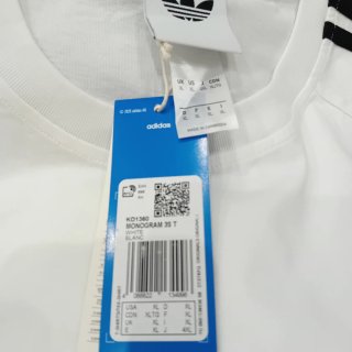 T-shirt Adidas Uomo Bianca Taglia XL