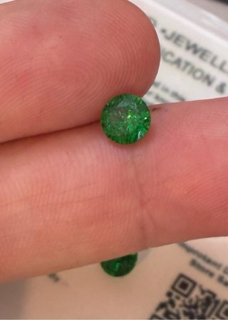 2 Esmeraldas Colombianas 2.00 Ct EGL