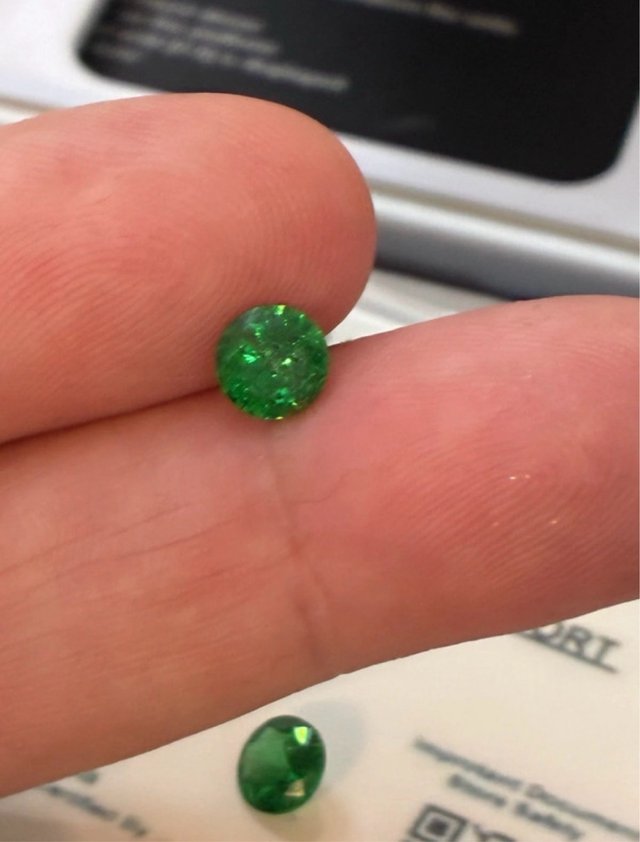 2 Esmeraldas Colombianas 2.00 Ct EGL