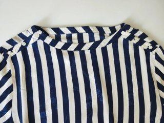 Blusa Aigner Vintage Rayas Seda