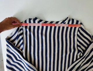 Blusa Aigner Vintage Rayas Seda