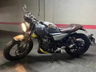 FB Mondial 125HPS Naked Negra/Plata