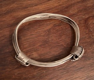 Pulsera Plata Pelo Elefante