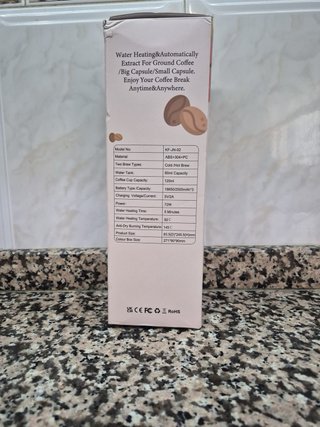 Cafetera Espresso Portátil Eléctrica 3 en 1
