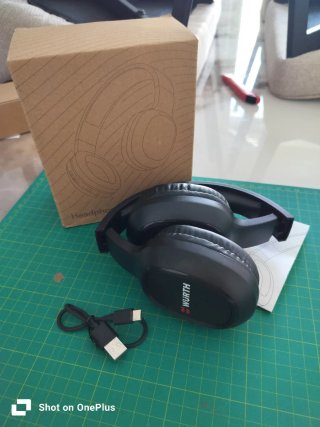 Cuffie wireless Nere