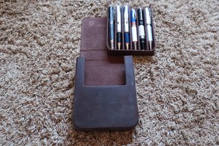 Astuccio per 6 stilografiche, penne, roller