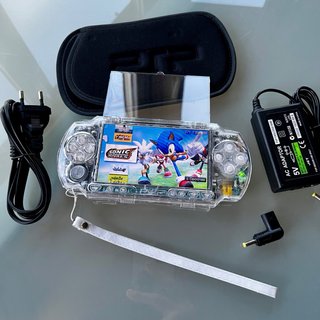 PSP 2004 Trasparente - Pacco 64GB + Accessori