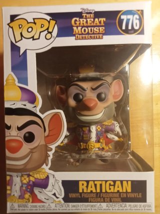 Funko Pop! Ratigan 776 Disney Great Mouse Detectiv
