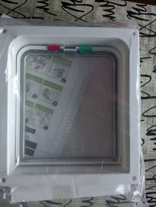 Puerta Gatera Nueva Plástico Blanco