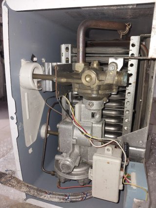 Calentador gas butano Chaffoteaux & Maury