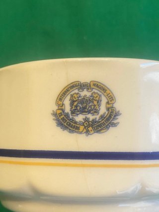 CENICERO DE CERÁMICA DE WAGON LITS