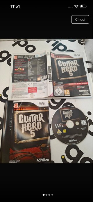 Guitar Hero 5 per Nintendo Wii