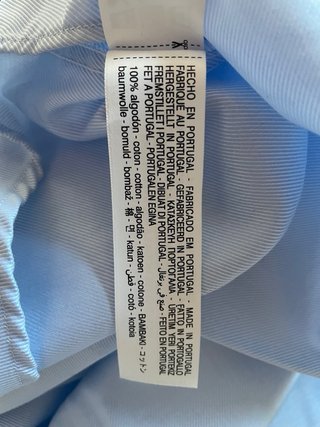 Camisa Massimo Dutti Talla 40 Gemelos