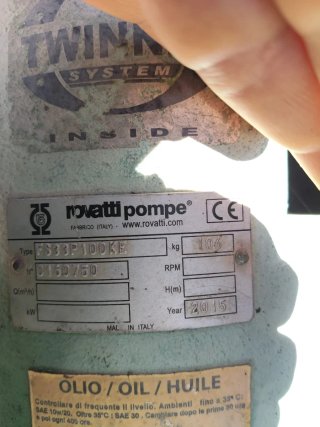 Motobomba diésel