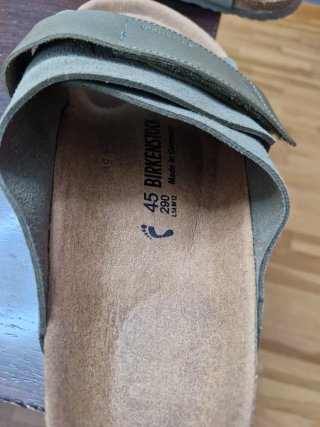 Sandalias Birkenstock Kyoto Ante Verde Oliva