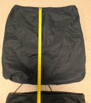 2 Fundas para Casco de Moto Negras