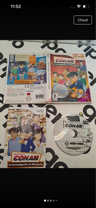 Detective Conan La Investigación de Mirápolis Wii