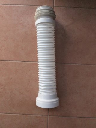 Desagüe flexible para WC