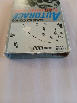 Casio Autorace CG-105 Juego Electrónico
