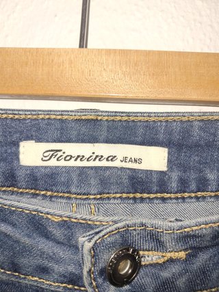 Pantalón vaquero mujer azul