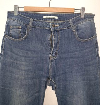 Pantalón vaquero mujer azul