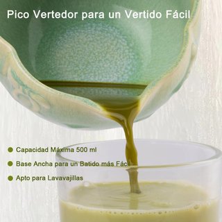 Kit Taza Matcha Verde Premium 7 Piezas NUEVO