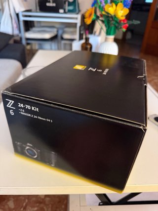 Nikon Z6 + Objetivo 24-70mm + Adaptador FTZ NUEVA