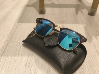 Gafas Ray-Ban Clubmaster Tortoise Azul