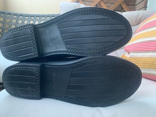 Botas altas negras efecto piel cocodrilo