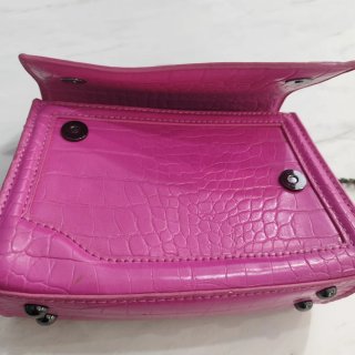 Minibolso Zara Rosa Cocodrilo