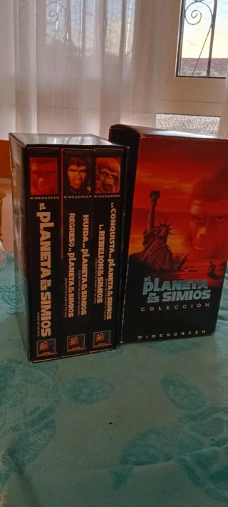 Colección VHS El Planeta de los Simios