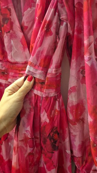 Conjunto de vestido largo y bolso de fiesta Mohito