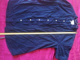 Camisa azul marino Primark talla L