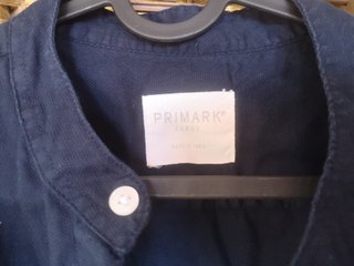 Camisa azul marino Primark talla L