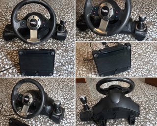 Volante Speed Racer con pedales
