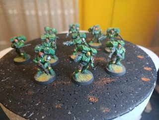 10 Reivers Warhammer pintados