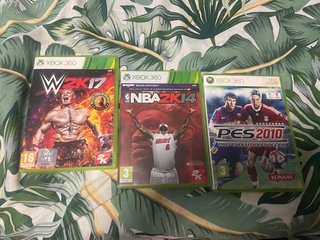 Xbox 360 Juegos: WWE 2K17, NBA 2K14, PES 2010