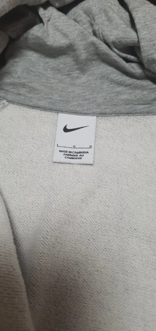 Sudadera Nike Gris Mujer