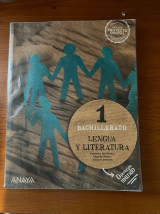Libro de 1 Bachillerato de legua castellana