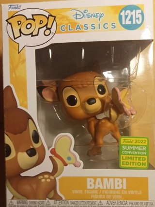 Funko Pop! Bambi 1215 Disney Classics Summer Conve