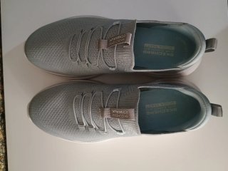 Skechers GO WALK Zapatillas Gris/Blanco Nuevas